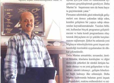 ITU Mezunlari Dergisi: A brand in a Marine Sector: Delta Marine